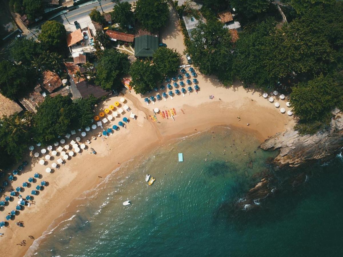 Bangalo Com Vista Para O Mar No Condominio Yacamim Ilhabela Praia Do Curral Экстерьер фото