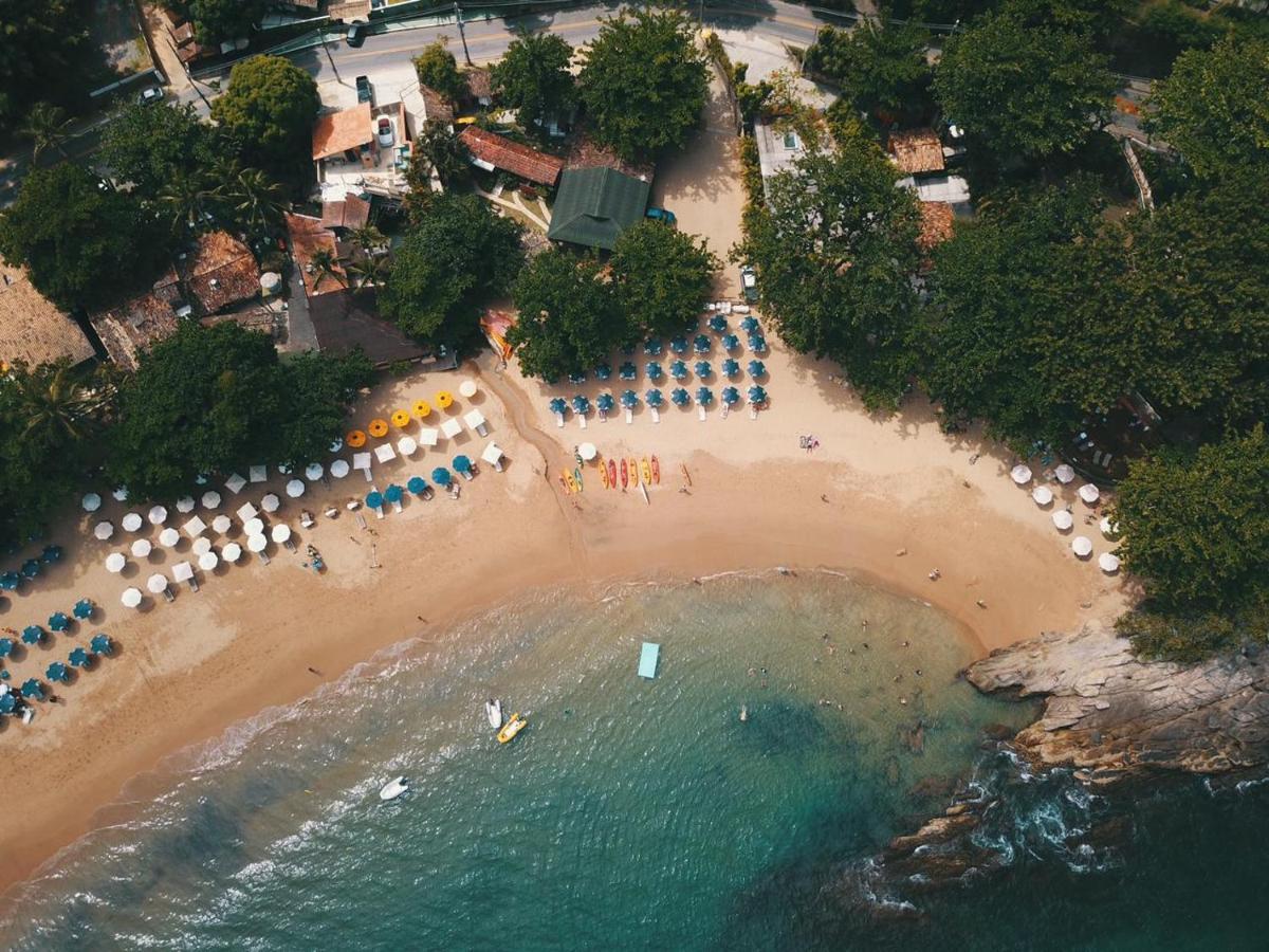 Bangalo Com Vista Para O Mar No Condominio Yacamim Ilhabela Praia Do Curral Экстерьер фото