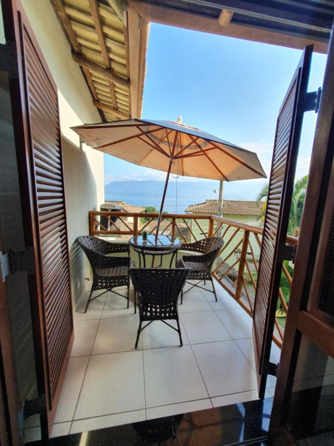 Bangalo Com Vista Para O Mar No Condominio Yacamim Ilhabela Praia Do Curral Экстерьер фото