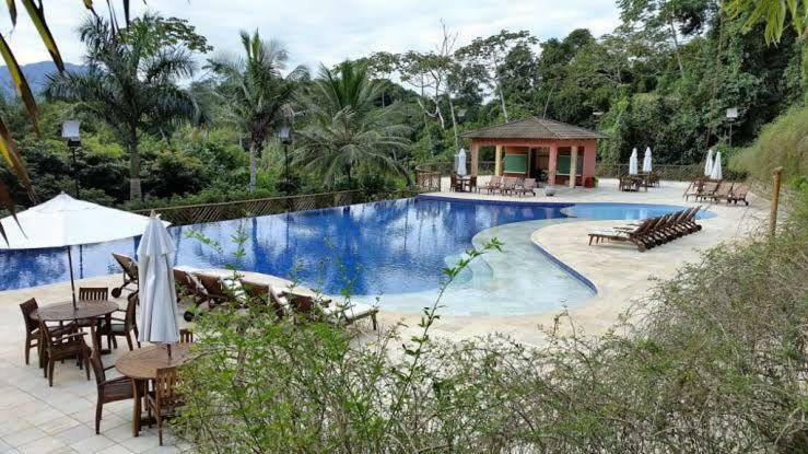 Bangalo Com Vista Para O Mar No Condominio Yacamim Ilhabela Praia Do Curral Экстерьер фото